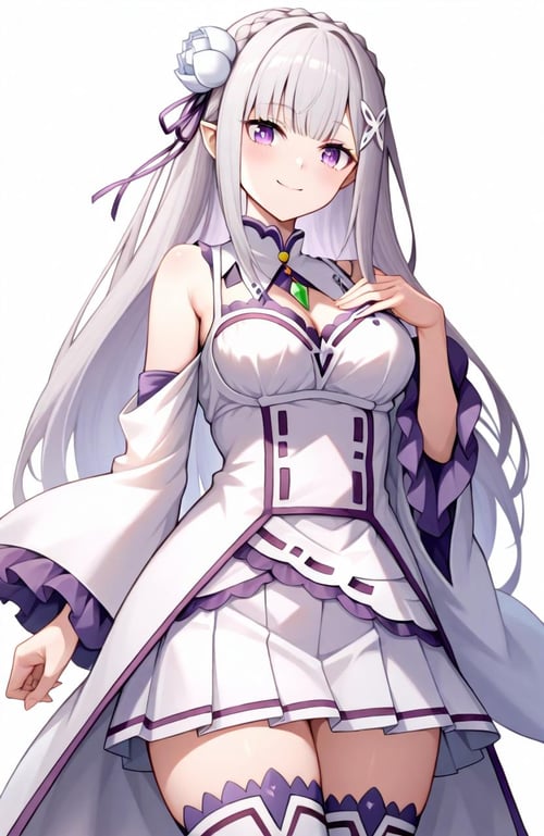 Emilia Dora (re:zero) [Illustrious] by BloodSplash on Tensor.Art