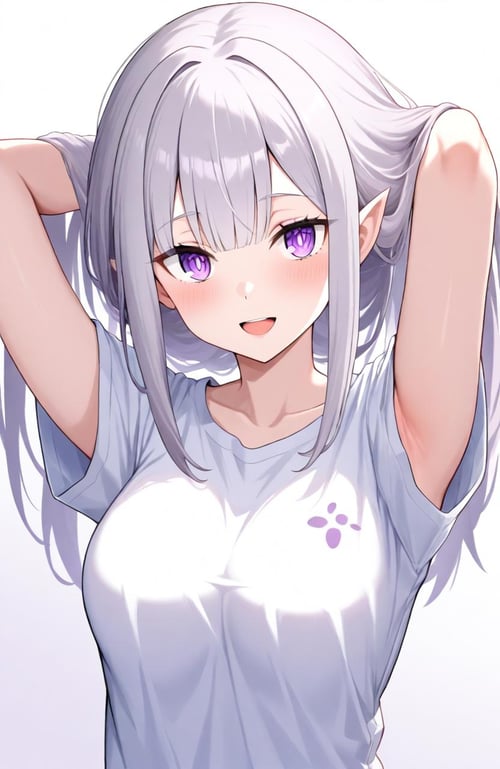 Emilia Dora (re:zero) [Illustrious] by BloodSplash on Tensor.Art