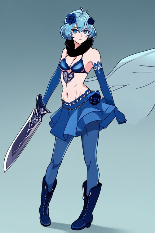 Two (DrakenGard/drag-on dragoon) by BloodSplash on Tensor.Art