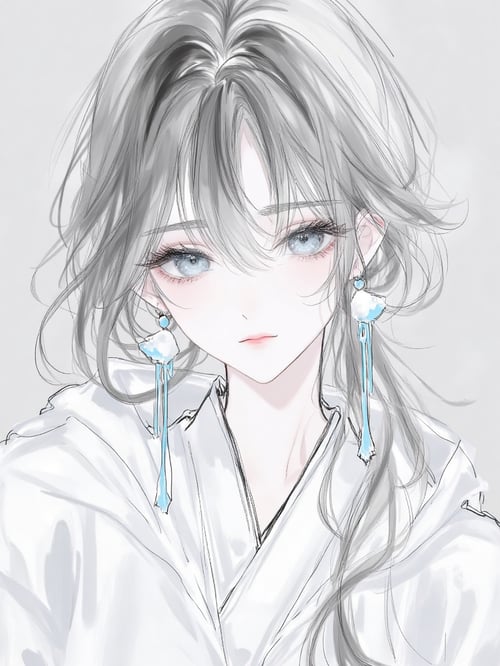 清冷水墨头像 by 大悟 on Tensor.Art