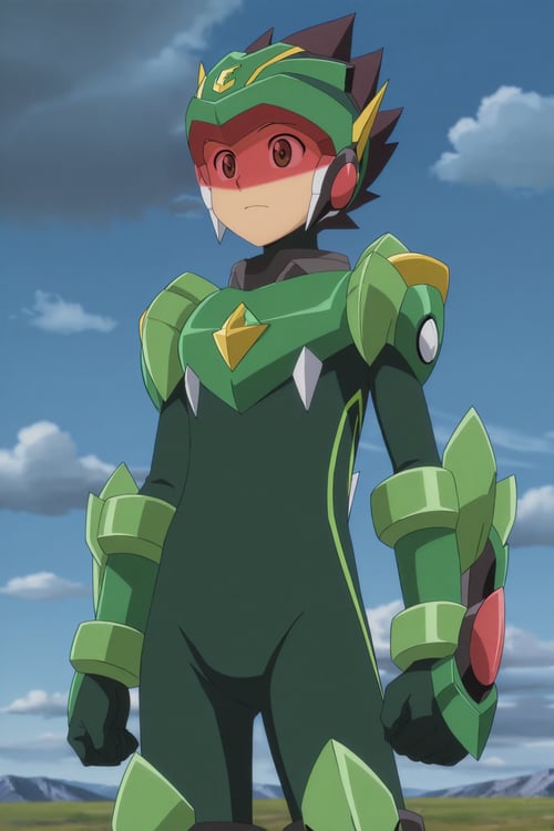 Subaru Hoshikawa / Geo Stelar - Mega Man Star Force / Shooting Star Rockman by 25kkai on Tensor.Art
