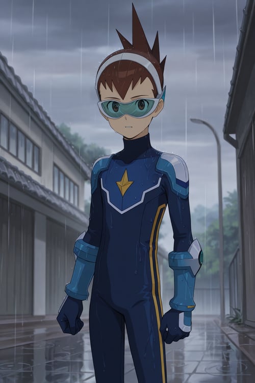 Subaru Hoshikawa / Geo Stelar - Mega Man Star Force / Shooting Star Rockman by 25kkai on Tensor.Art