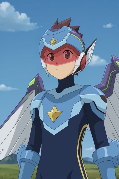 Subaru Hoshikawa / Geo Stelar - Mega Man Star Force / Shooting Star Rockman by 25kkai on Tensor.Art