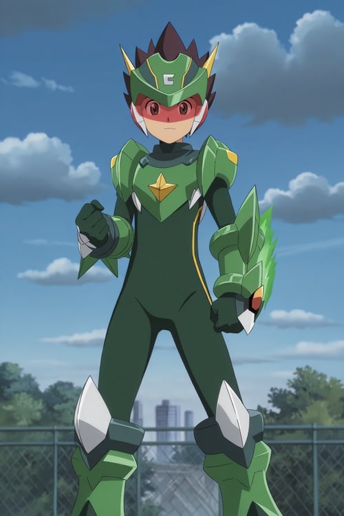 Subaru Hoshikawa / Geo Stelar - Mega Man Star Force / Shooting Star Rockman by 25kkai on Tensor.Art