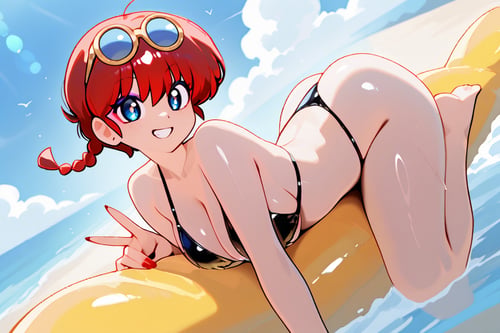 三角ビキニアイシャドウ by らび@kiyoka_succubus on Tensor.Art