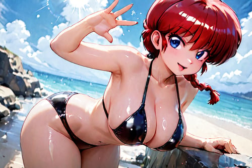 三角ビキニアイシャドウ by らび@kiyoka_succubus on Tensor.Art