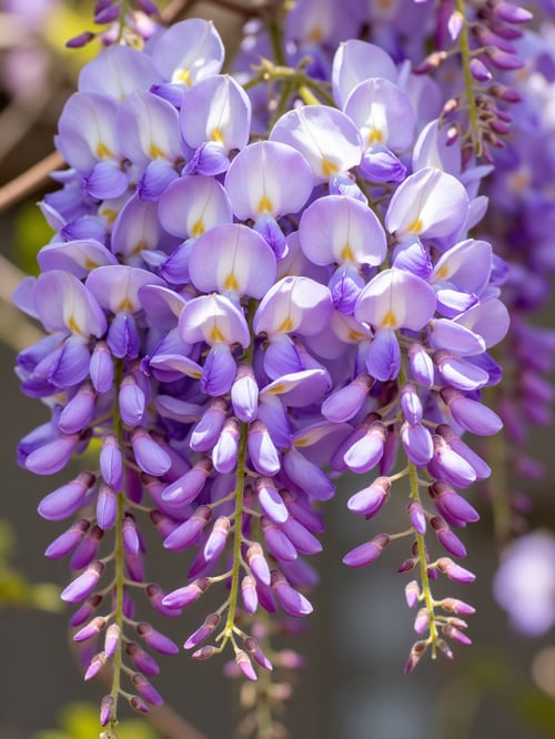 X紫藤花Wisteria by DeepBlue藍心 on Tensor.Art