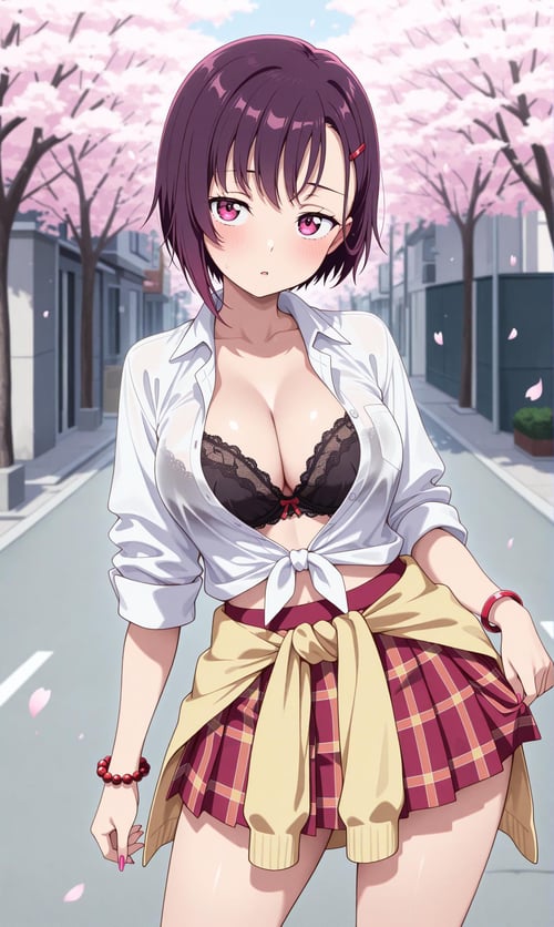 [ILLUST] Shizuka Mikazuki | Zom 100: Bucket List of the Dead by scarxzys_ on Tensor.Art
