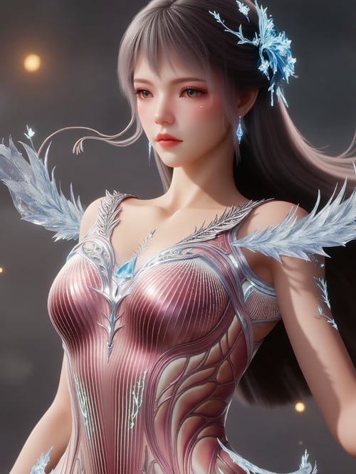 X雪女雪帝新装-斗罗大陆绝世唐门 by DeepBlue藍心 on Tensor.Art