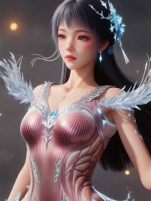 X雪女雪帝新装-斗罗大陆绝世唐门 by DeepBlue藍心 on Tensor.Art