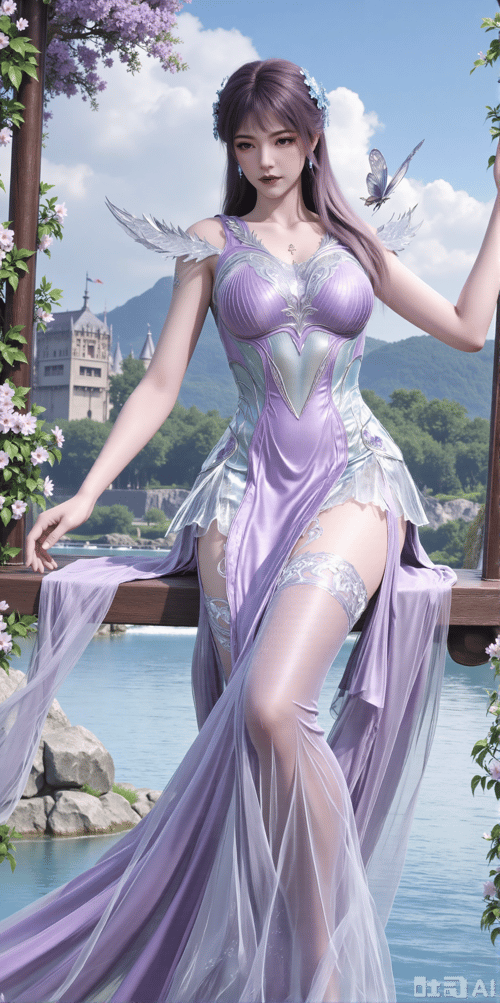X雪女雪帝新装-斗罗大陆绝世唐门 by DeepBlue藍心 on Tensor.Art