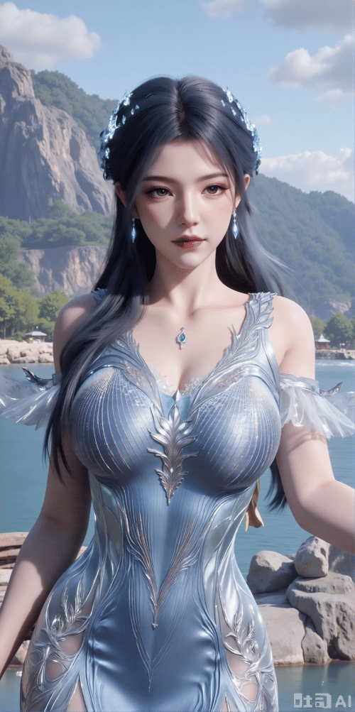 X雪女雪帝新装-斗罗大陆绝世唐门 by DeepBlue藍心 on Tensor.Art