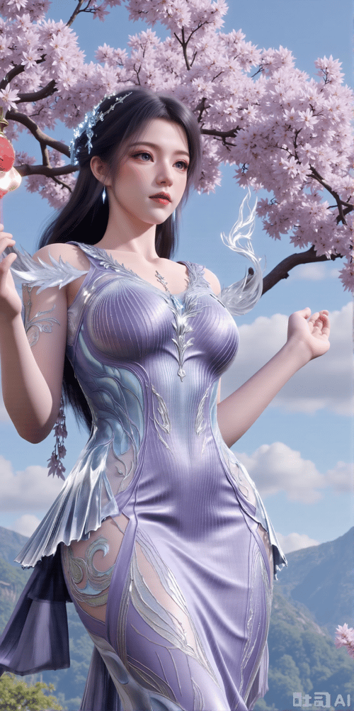 X雪女雪帝新装-斗罗大陆绝世唐门 by DeepBlue藍心 on Tensor.Art