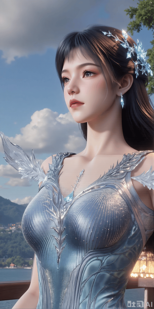 X雪女雪帝新装-斗罗大陆绝世唐门 by DeepBlue藍心 on Tensor.Art