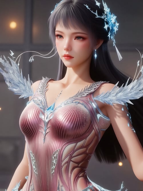 X雪女雪帝新装-斗罗大陆绝世唐门 by DeepBlue藍心 on Tensor.Art