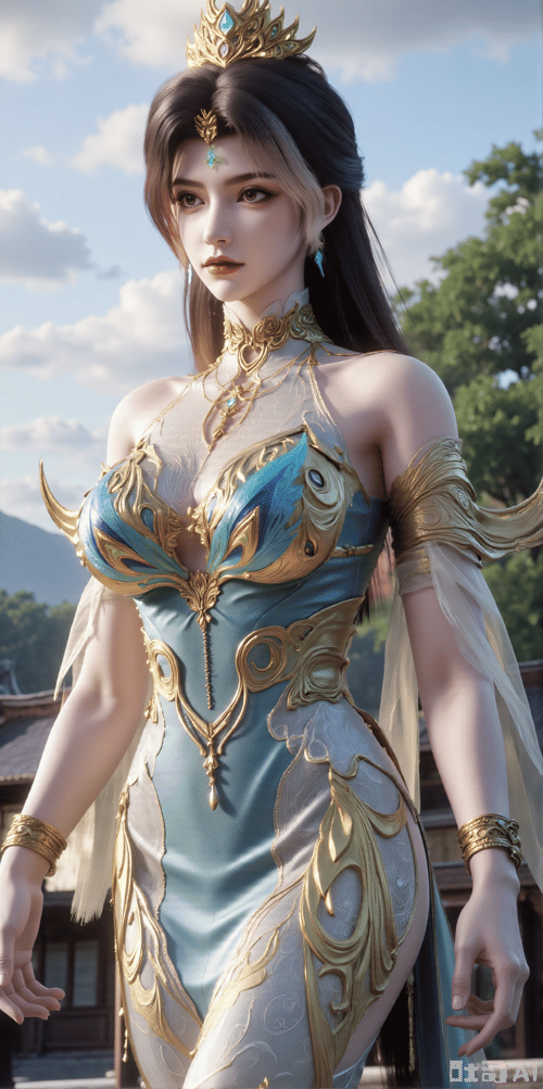 X燕倾霏新装-云深不知梦Veiled Dreams by DeepBlue藍心 on Tensor.Art