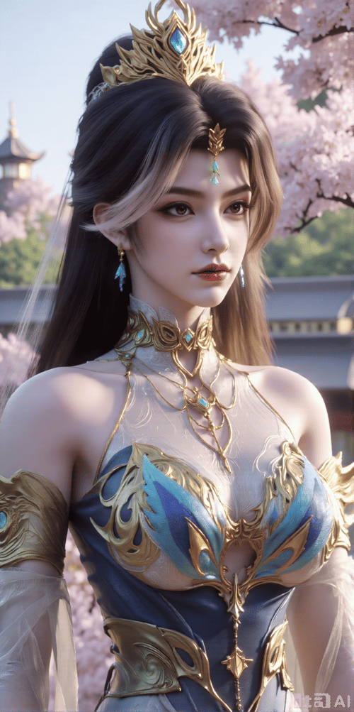 X燕倾霏新装-云深不知梦Veiled Dreams by DeepBlue藍心 on Tensor.Art