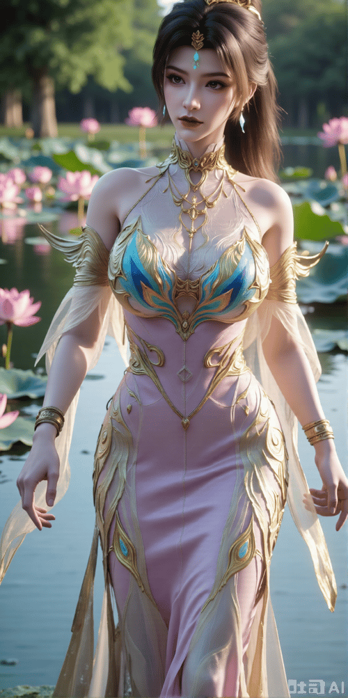 X燕倾霏新装-云深不知梦Veiled Dreams by DeepBlue藍心 on Tensor.Art