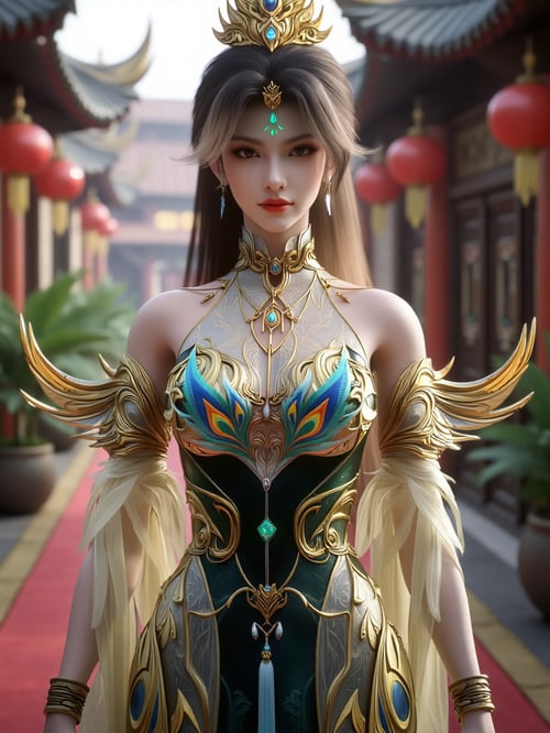 X燕倾霏新装-云深不知梦Veiled Dreams by DeepBlue藍心 on Tensor.Art