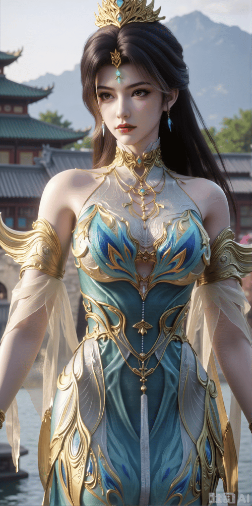 X燕倾霏新装-云深不知梦Veiled Dreams by DeepBlue藍心 on Tensor.Art