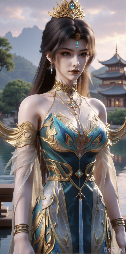 X燕倾霏新装-云深不知梦Veiled Dreams by DeepBlue藍心 on Tensor.Art