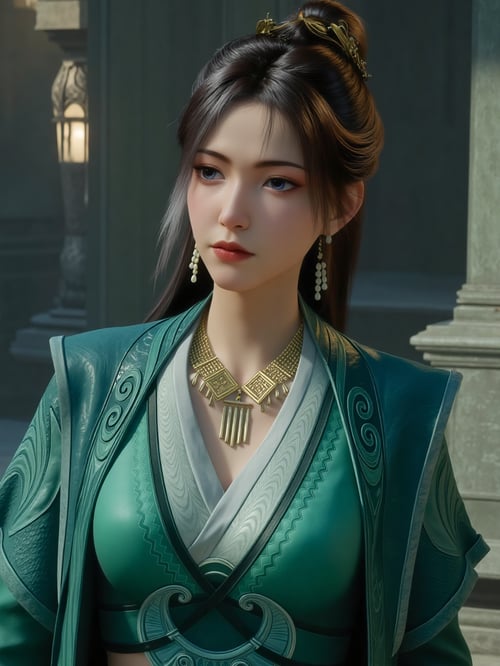 X慕沛灵优化还原-凡人修仙传 by DeepBlue藍心 on Tensor.Art