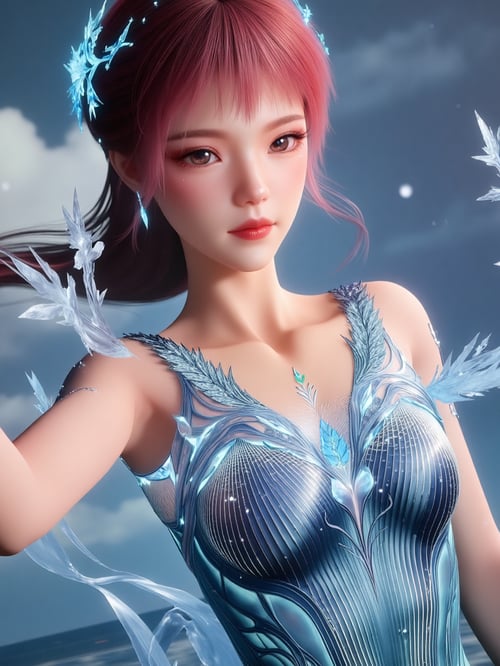 ai雪女雪帝新装-斗罗大陆绝世唐门 by OpenArt on Tensor.Art