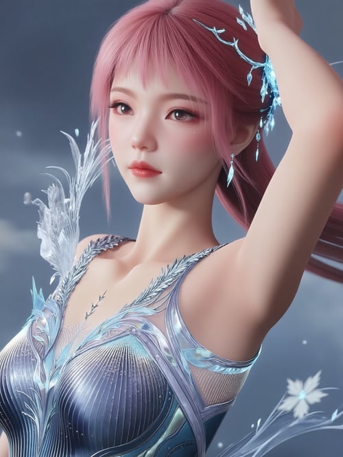 ai雪女雪帝新装-斗罗大陆绝世唐门 by OpenArt on Tensor.Art