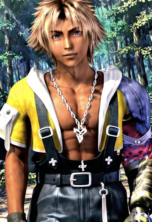 Tidus CGI Render by Yoigo on Tensor.Art