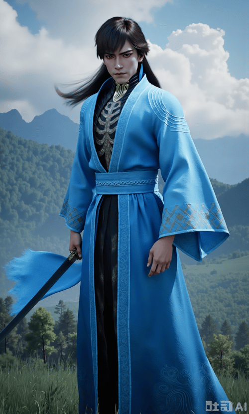 X玄骨上人萧诧-凡人修仙传 by DeepBlue藍心 on Tensor.Art