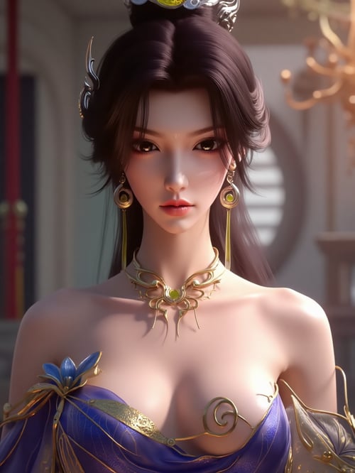 X云望舒曦和城主装-云深不知梦Veiled Dreams by DeepBlue藍心 on Tensor.Art