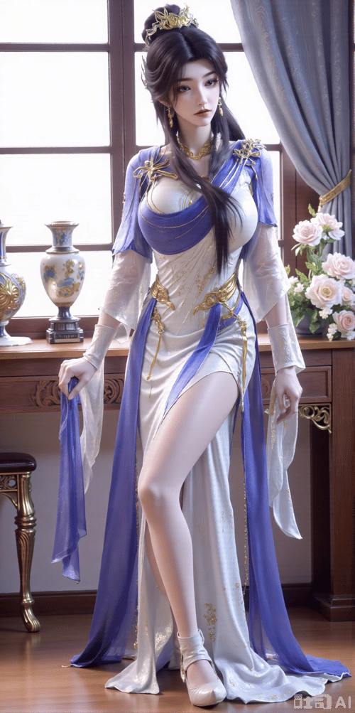 X云望舒曦和城主装-云深不知梦Veiled Dreams by DeepBlue藍心 on Tensor.Art