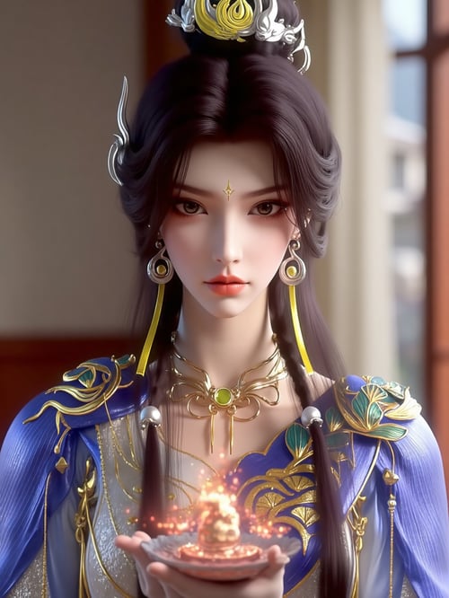X云望舒曦和城主装-云深不知梦Veiled Dreams by DeepBlue藍心 on Tensor.Art