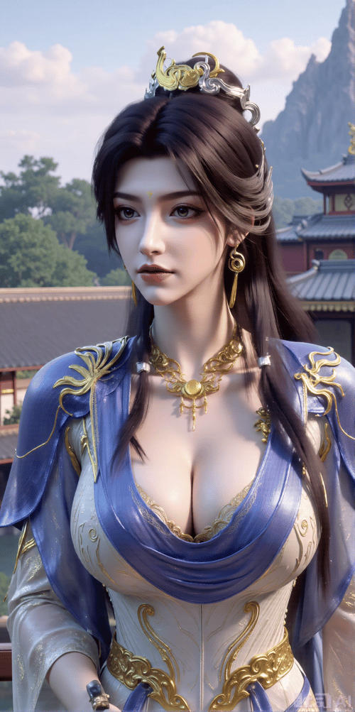 X云望舒曦和城主装-云深不知梦Veiled Dreams by DeepBlue藍心 on Tensor.Art