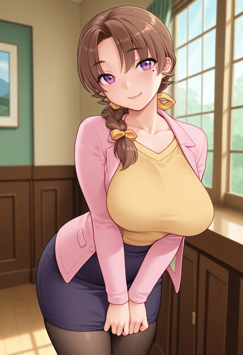 諸星 京子 (Moroboshi Kyouko) - Sweet Home Hなお姉さんは好きですか？ (Sweet Home - H na Onee-san wa Suki Desu ka?) by west7785 on Tensor.Art