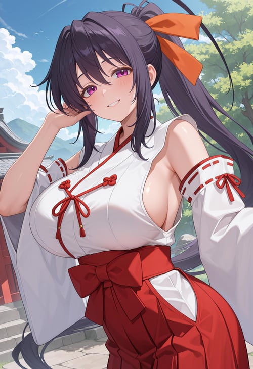 Akeno Himejima/姫島 朱乃/Himejima Akeno (High School DxD) SDXL LoRA [Illustrious] | 2 Outfits by richyrich515 on Tensor.Art