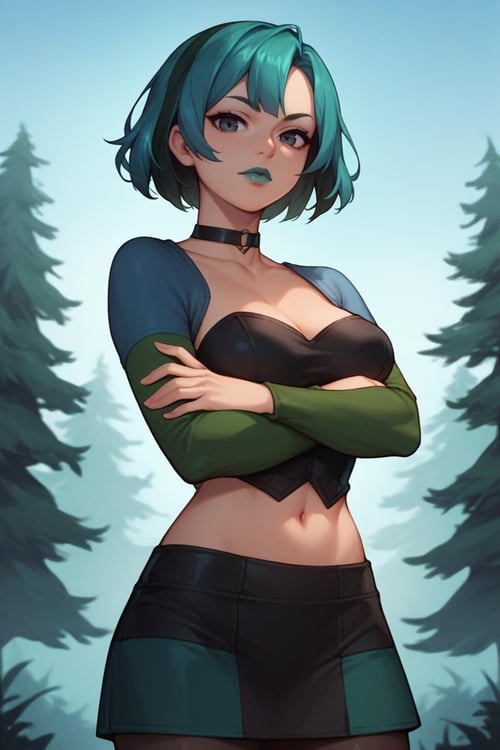 Gwen (Total Drama Island) [PonyXL] Character Lora by guy90 on Tensor.Art
