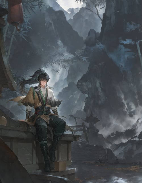 仇远 鸣潮 qiu yuan Wuthering Waves Qiuyuan by 小羽毛 on Tensor.Art