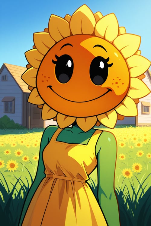 Sunflower (Plants vs. Zombies franchise) by ArtemSosyrev on Tensor.Art