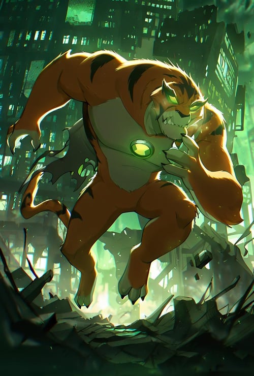 Rath -- Ben 10 Ultimate Alien Force (chaquetrix support) Noob + Illust by xmattar on Tensor.Art