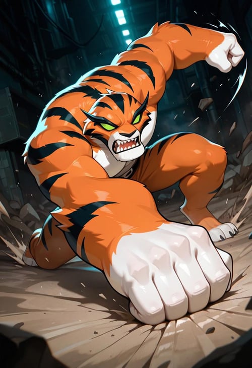 Rath -- Ben 10 Ultimate Alien Force (chaquetrix support) Noob + Illust by xmattar on Tensor.Art