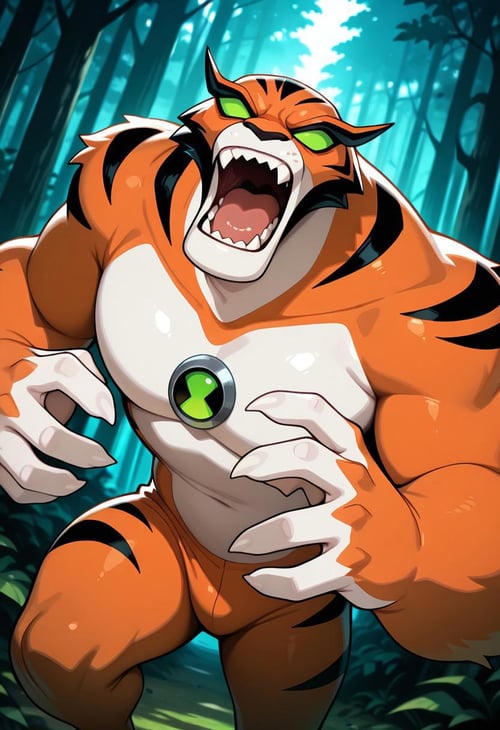Rath -- Ben 10 Ultimate Alien Force (chaquetrix support) Noob + Illust by xmattar on Tensor.Art