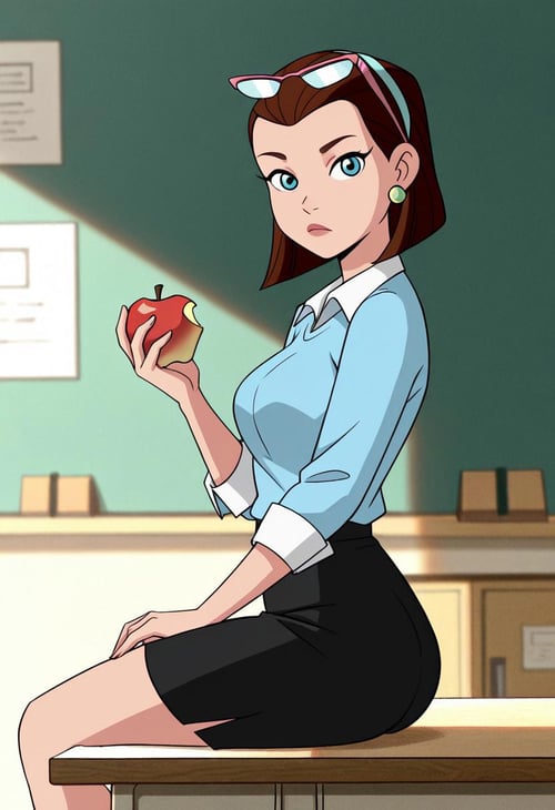 Ben's Teacher -- Ben 10 classic Noob + Illust by xmattar on Tensor.Art