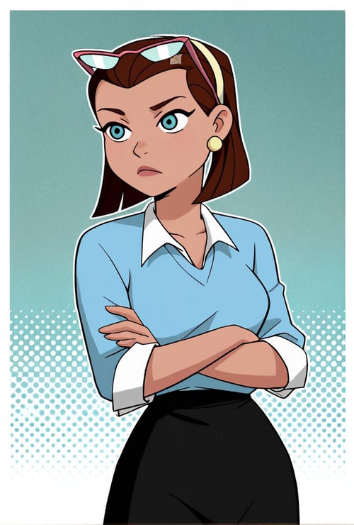 Ben's Teacher -- Ben 10 classic Noob + Illust by xmattar on Tensor.Art