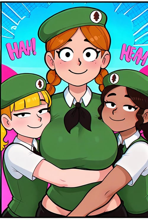 Scout Girls-- Shadman by xmattar on Tensor.Art