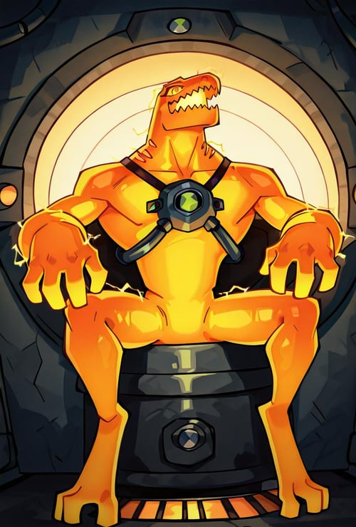 NRG -- Ben 10 Ultimate Alien Omniverse (chaquetrix support) Illust by xmattar on Tensor.Art