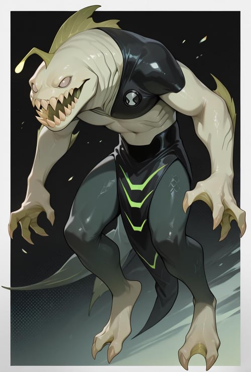 Ripjaws -- Ben 10 Omniverse + classic (chaquetrix support) Illust+ 1.5 by xmattar on Tensor.Art