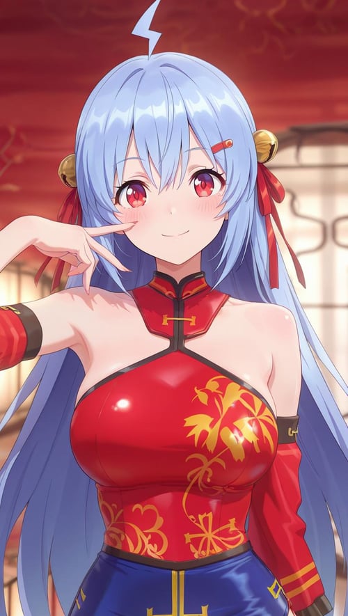 22娘 [2020拜年祭]-哔哩哔哩（22 Niang [2020 New Year]--Bilibili） by 皇爵東（King_Dong） on Tensor.Art