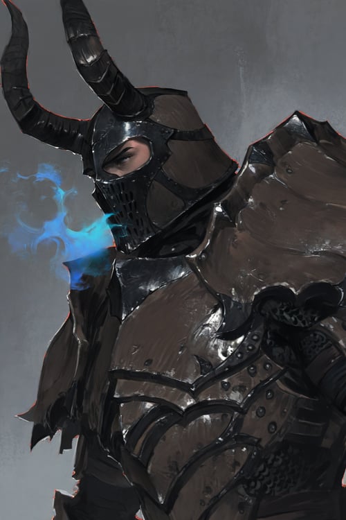 DragonEbonSteel Armor by PepeTHunter on Tensor.Art