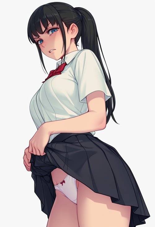Sega Airi | Iya na Kao Sarenagara Opantsu Misete Moraitai by Cinabrio on Tensor.Art